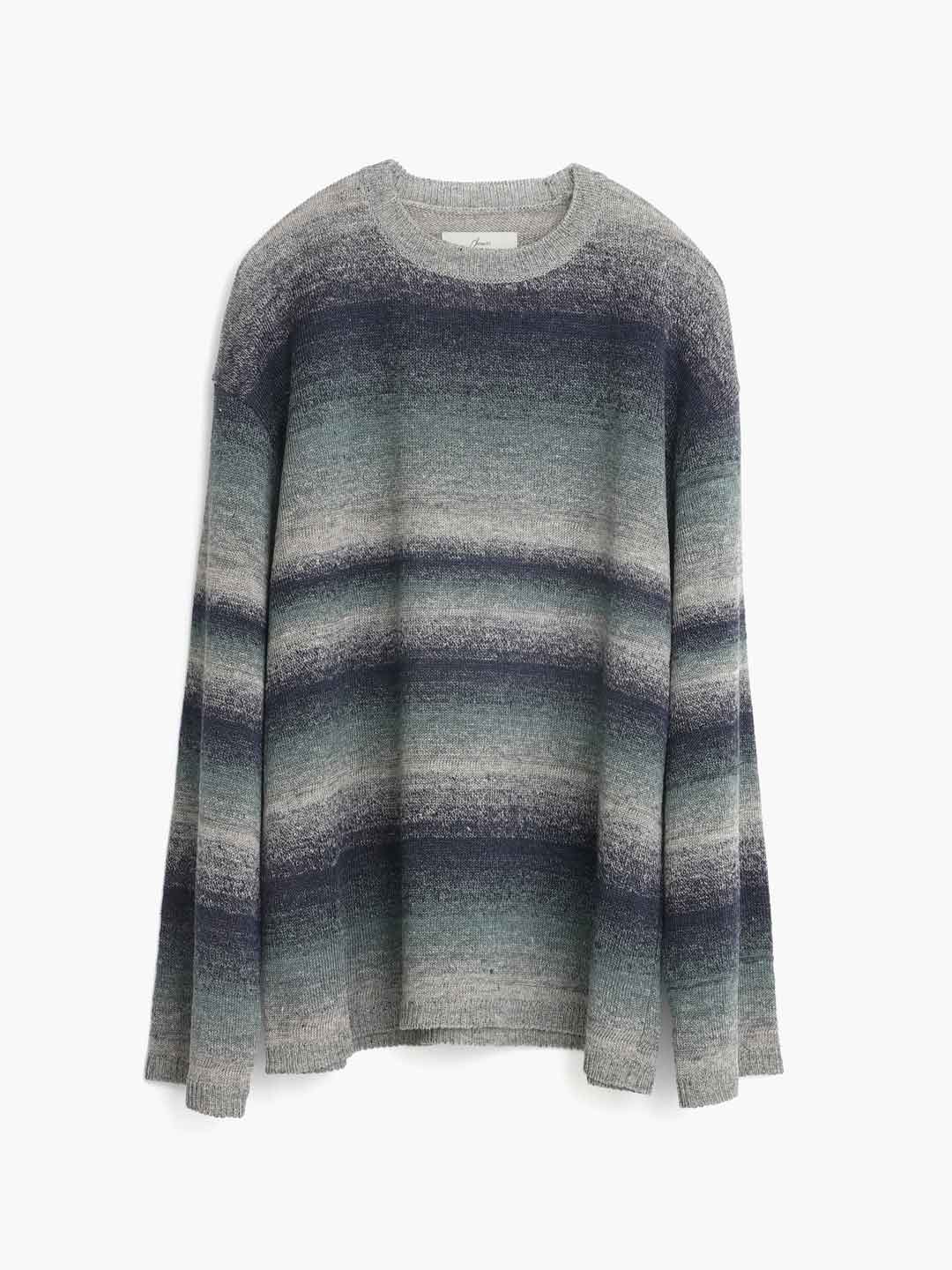 15 Gradation Knit - Navy