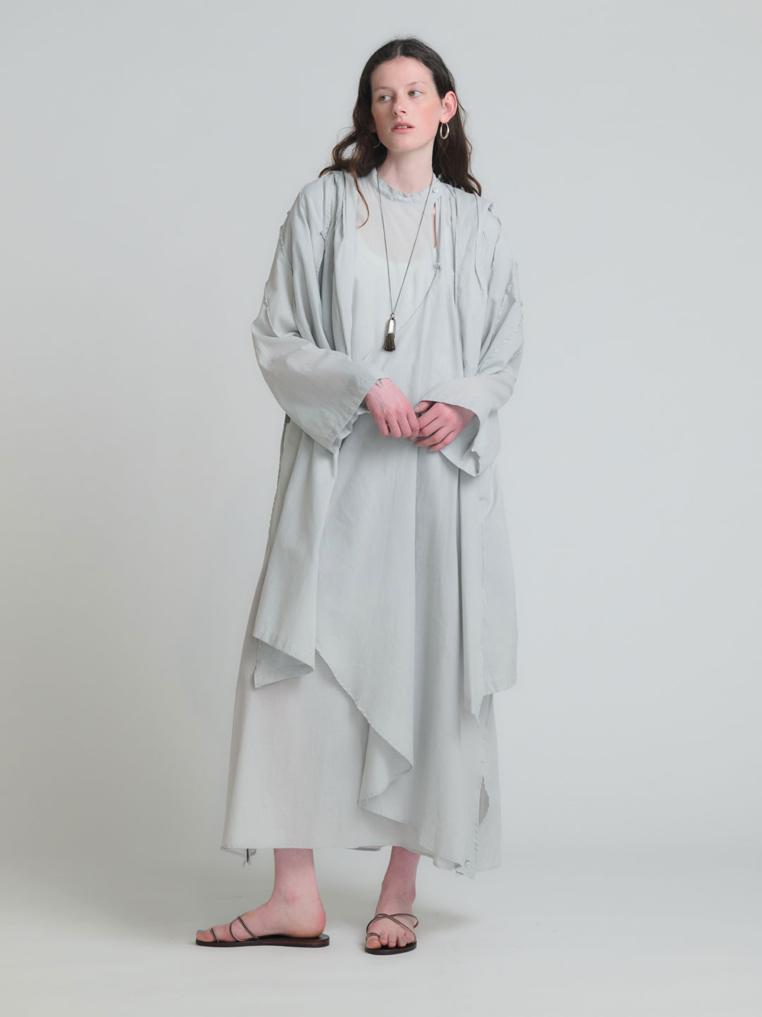 2nd Layer Short Jacket - Light Gray