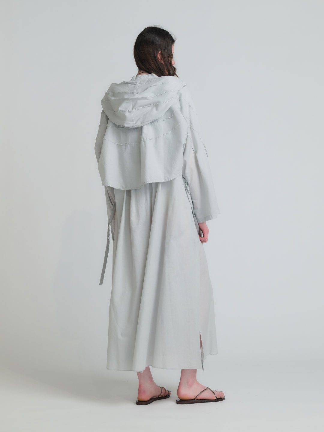 2nd Layer Short Jacket - Light Gray