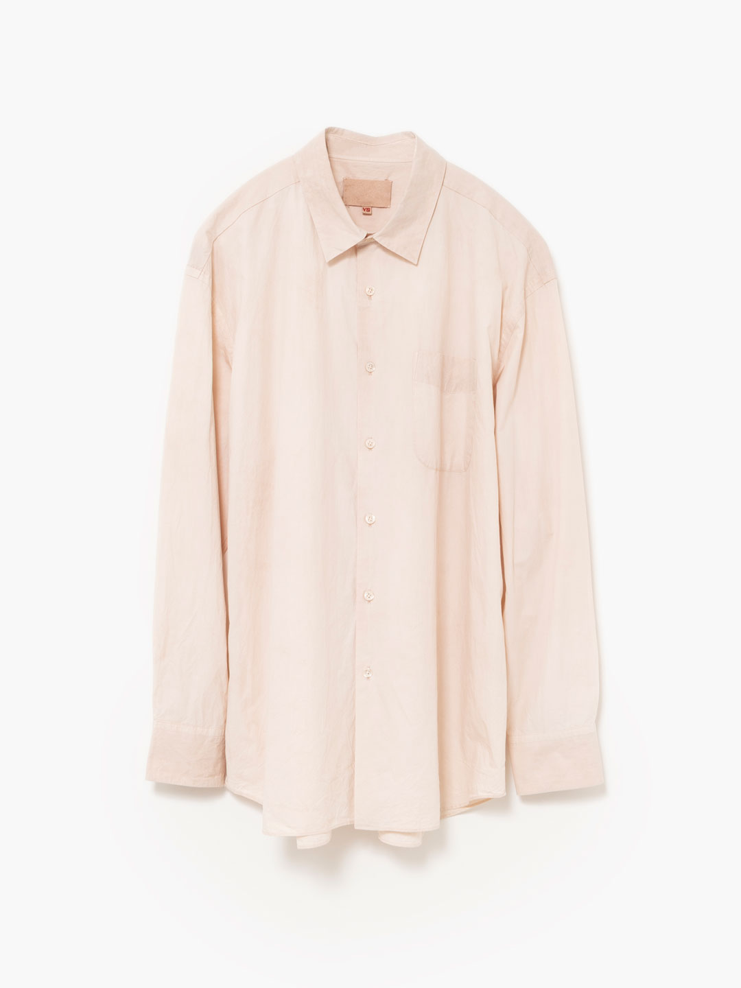 Regular Collar Shirt - Pink Beige