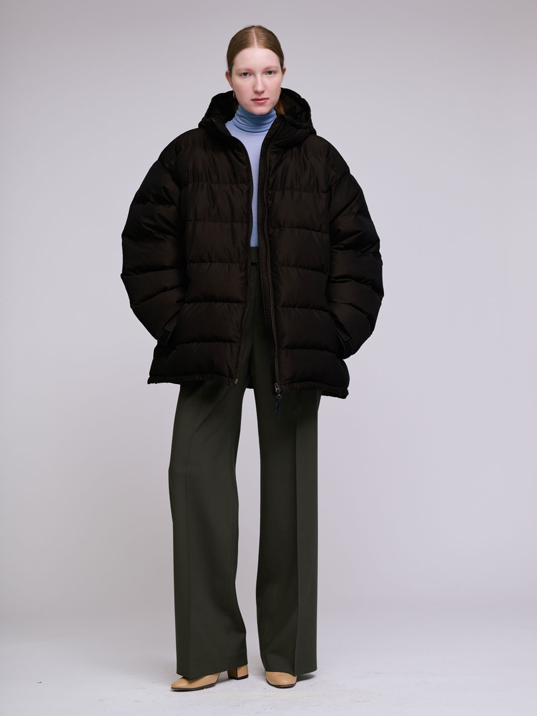 yoko sakamoto ダウン 22aw YOKO SAKAMOTO(ヨーコ サカモト) | ダウンパーカー - ブラウン