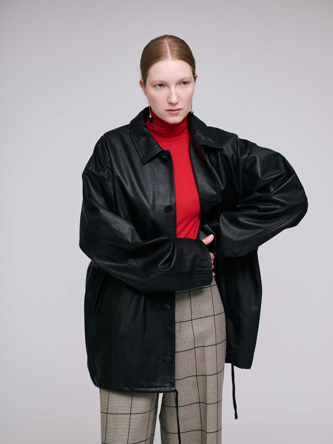 YOKO SAKAMOTO(ヨーコ サカモト) | コーチジャケット - ブラック