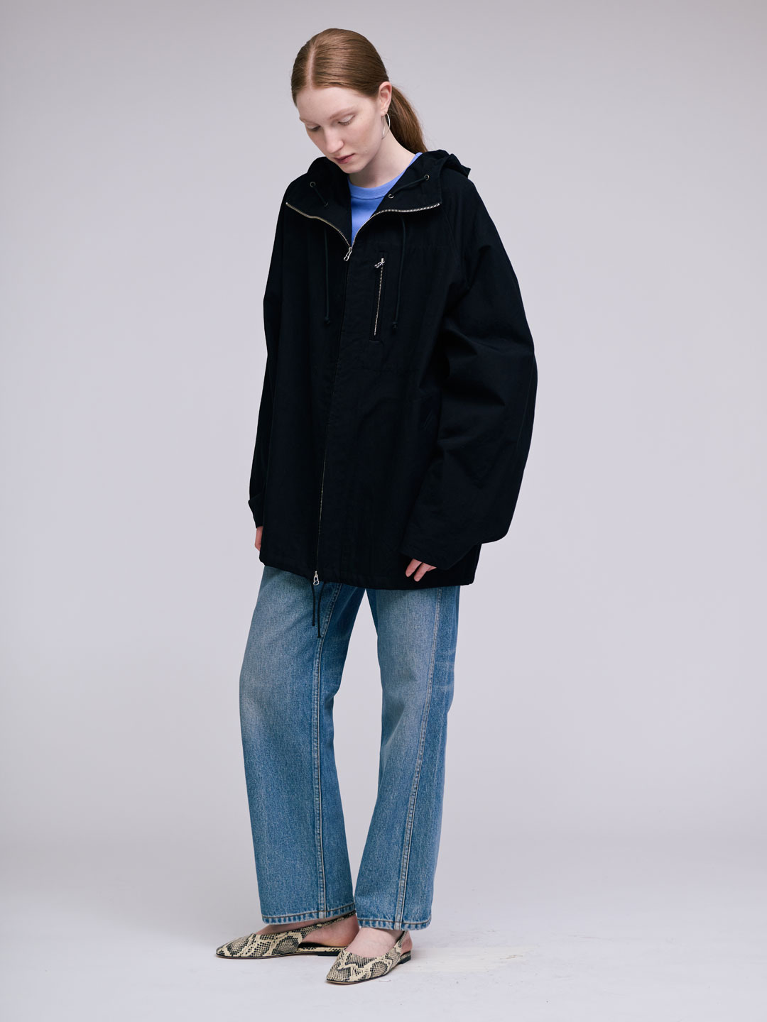 コヨーテ YOKO SAKAMOTO ヨーコサカモト 「OVERSIZED ZIP BLOUSON