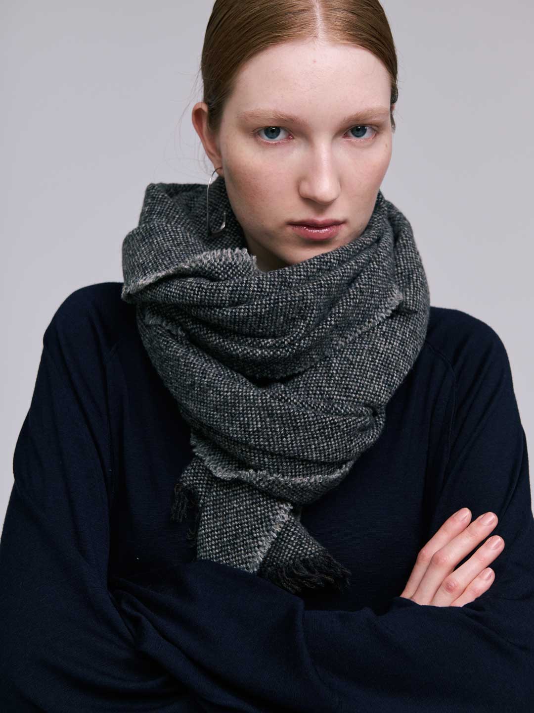 新品　yoko sakamoto マフラー　ヨーコサカモト　スカーフ ys-scarf-long-wo9) YOKOSAKAMOTO(ヨーコサカモト) /WOOL LONG
