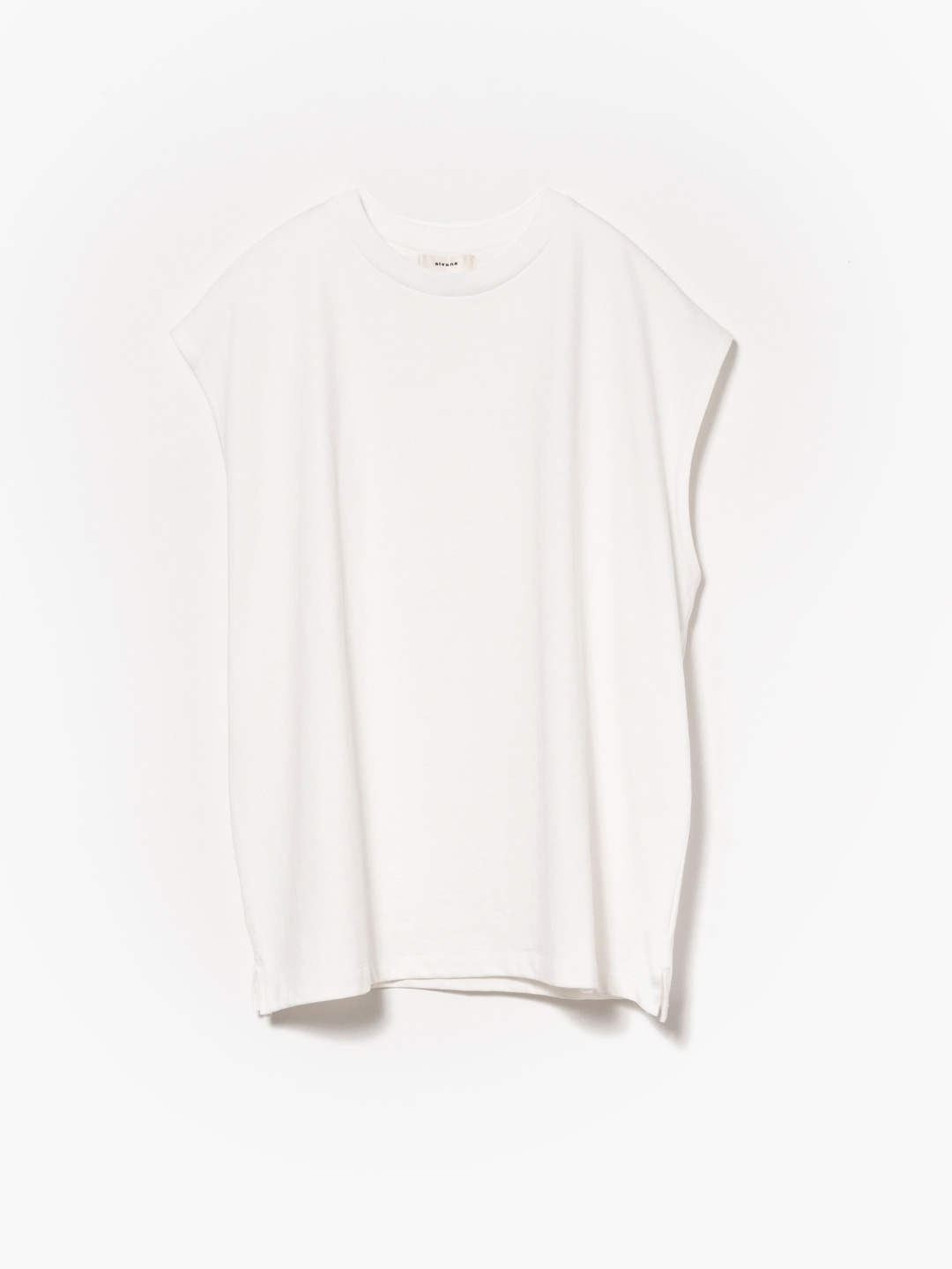 Fade No Sleeve Vest - White