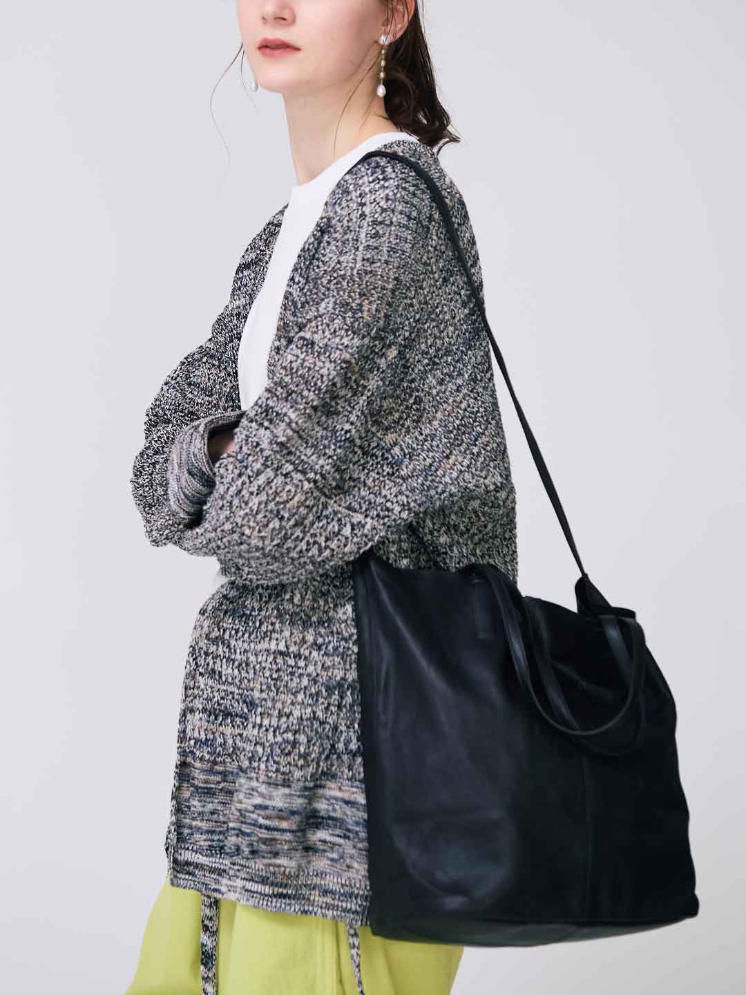 バッグ Morphee 3WAY MEDIUM TOTE BLACK 3WAY MEDIUM TOTE（M size）BLACK | Morphee（モルフェ）