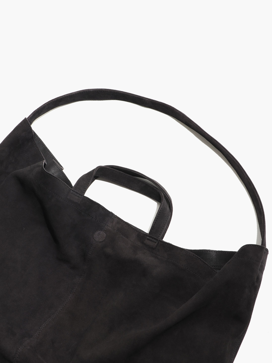 Messenger Bag Oil Suede - Charcoal