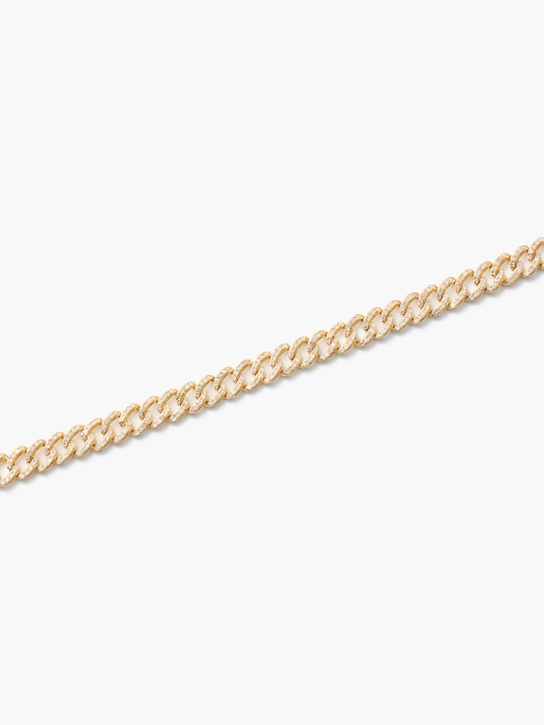 天の川 K18YG Diamonds Chain Bracelet 【gp018】 - Yellow Gold