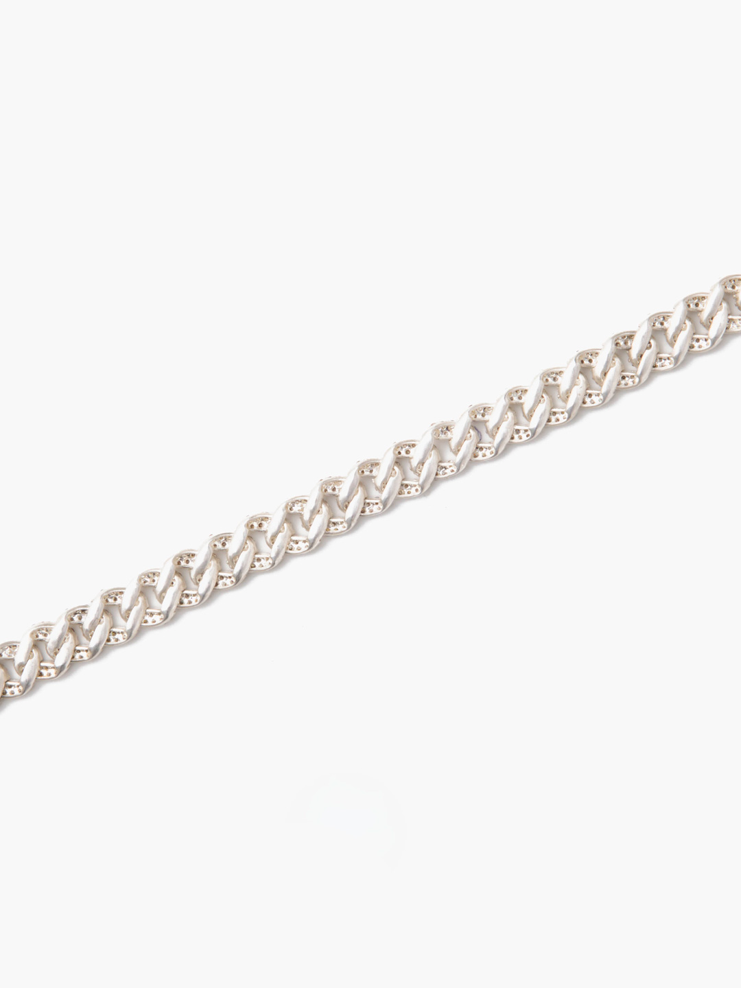 天の川 SV925 Brown Diamonds Chain Bracelet 【gp006-sv1】 - Silver