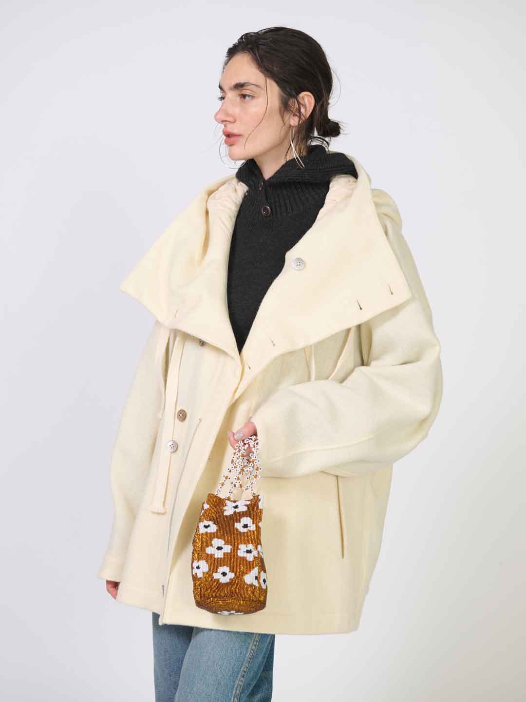 Brown Flower Dream Bag - Brown