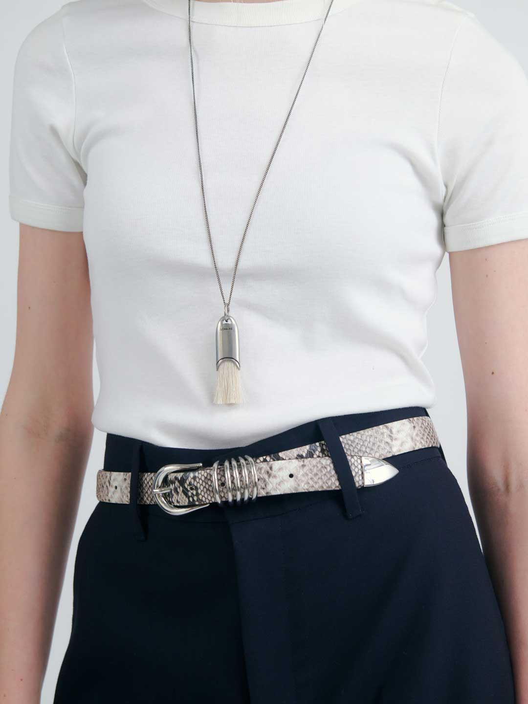 Hollyhock Snake Belt - Multi