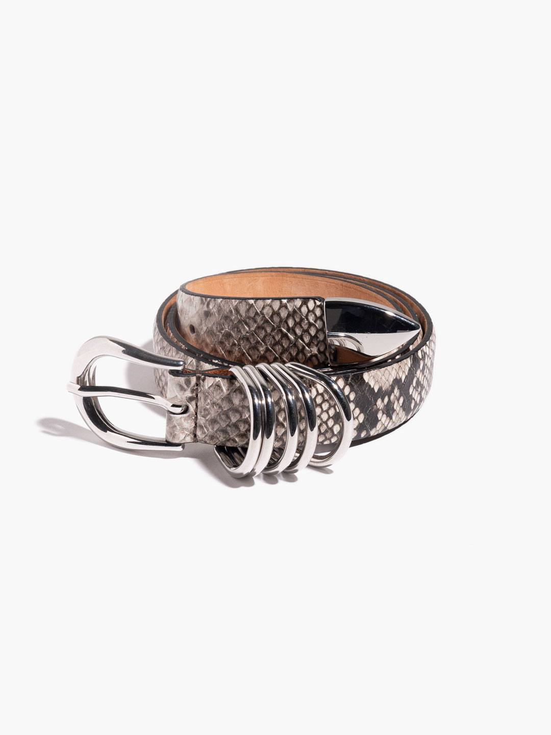 Hollyhock Snake Belt - Multi