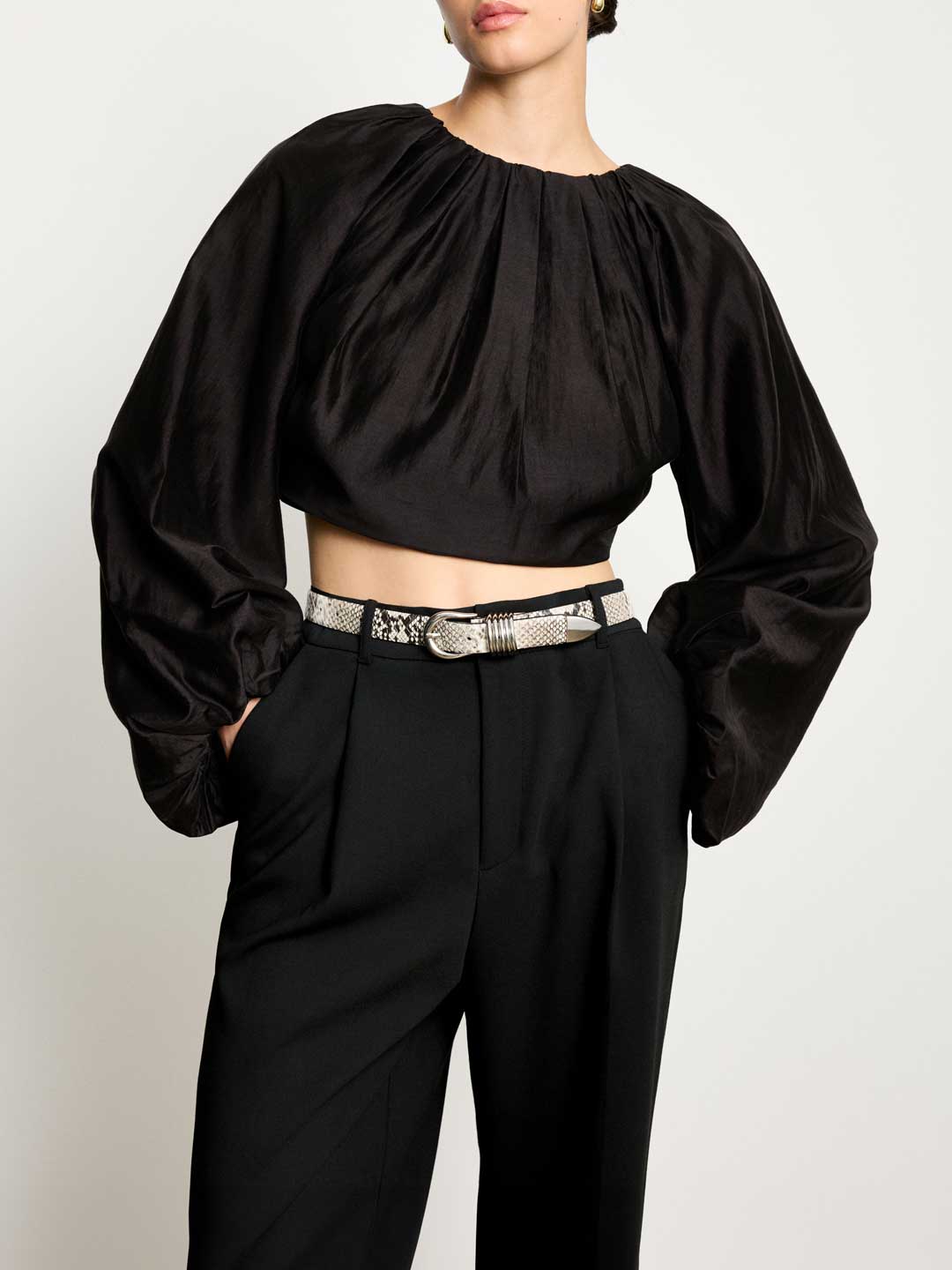 Hollyhock Snake Belt - Multi