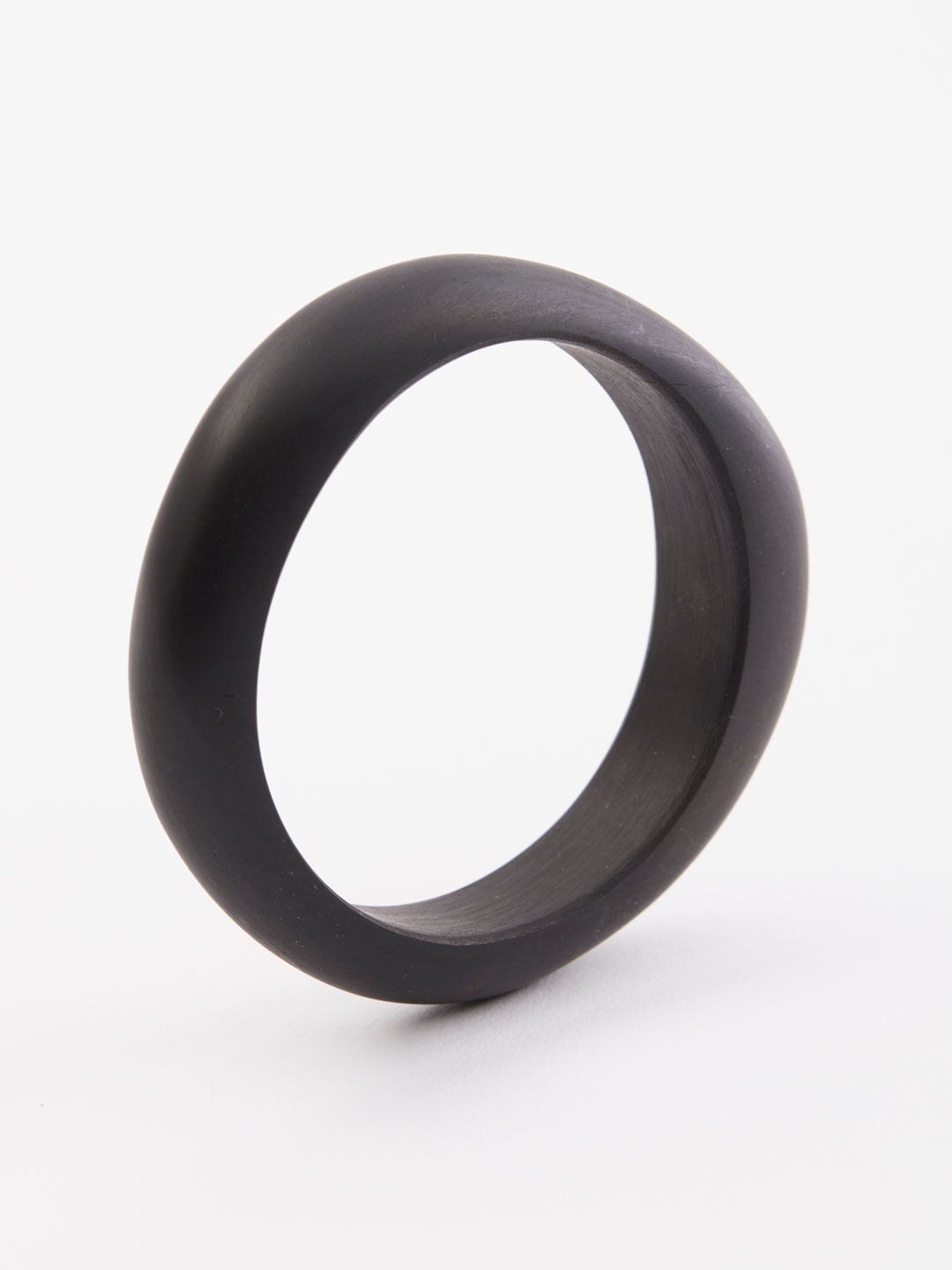 Wood Bangle Small - Black