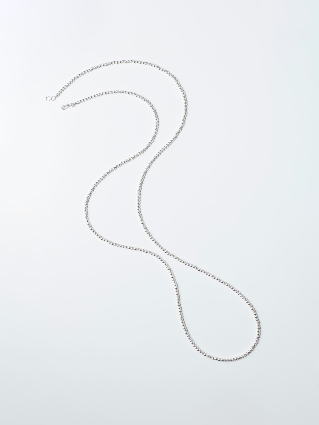 3mm Ball Chain Necklace 91cm  - Silver