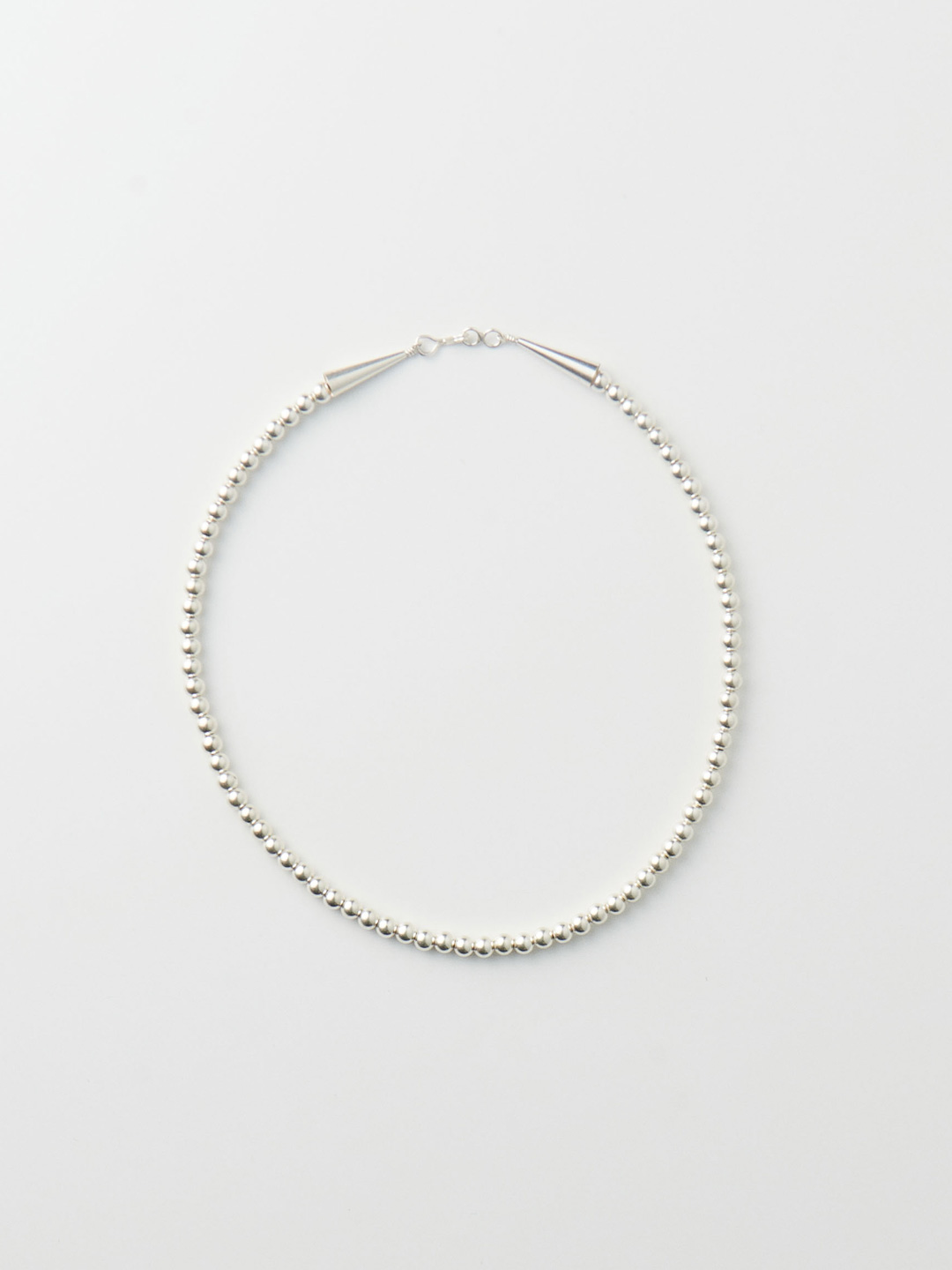 5mm Ball Chain Necklace 40cm - Silver