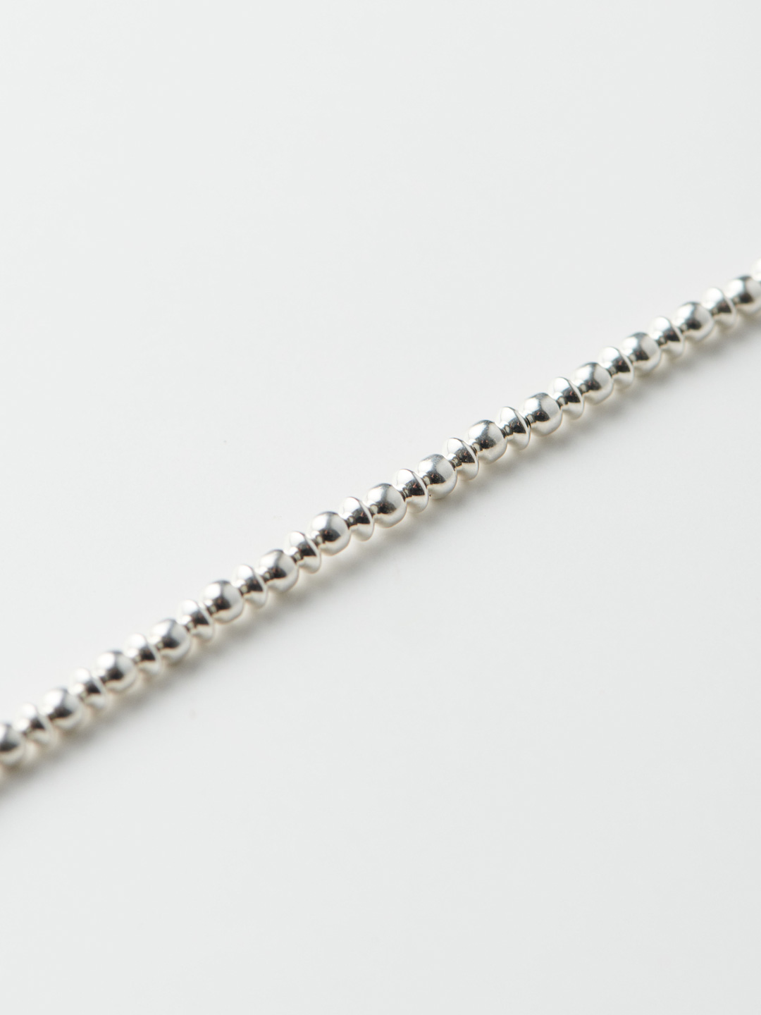 3mm Ball Chain Bracelet - Silver