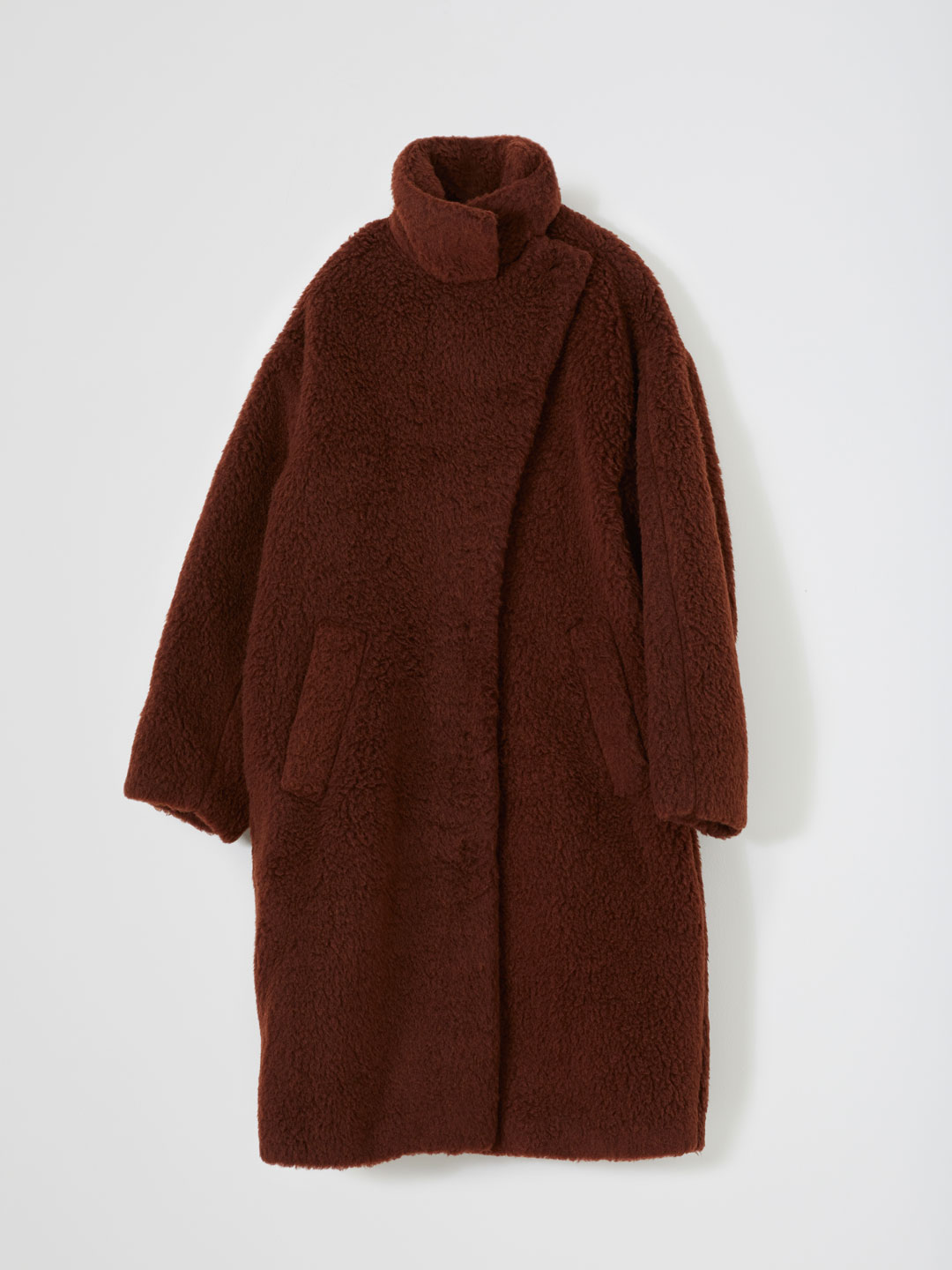 Pearl fur Coat - Brown