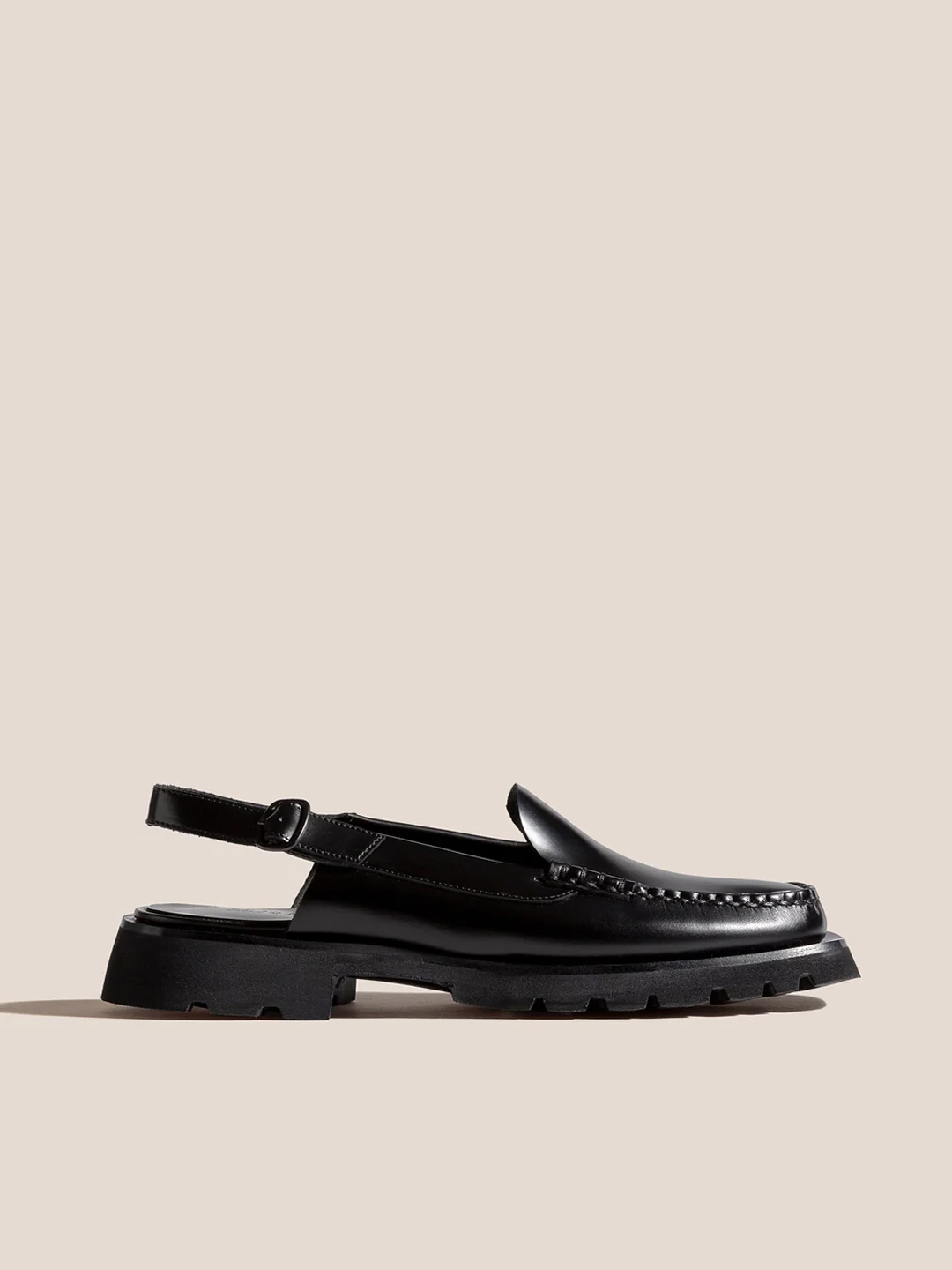 RAIGUER SPORT - Slingback Loafers - Black