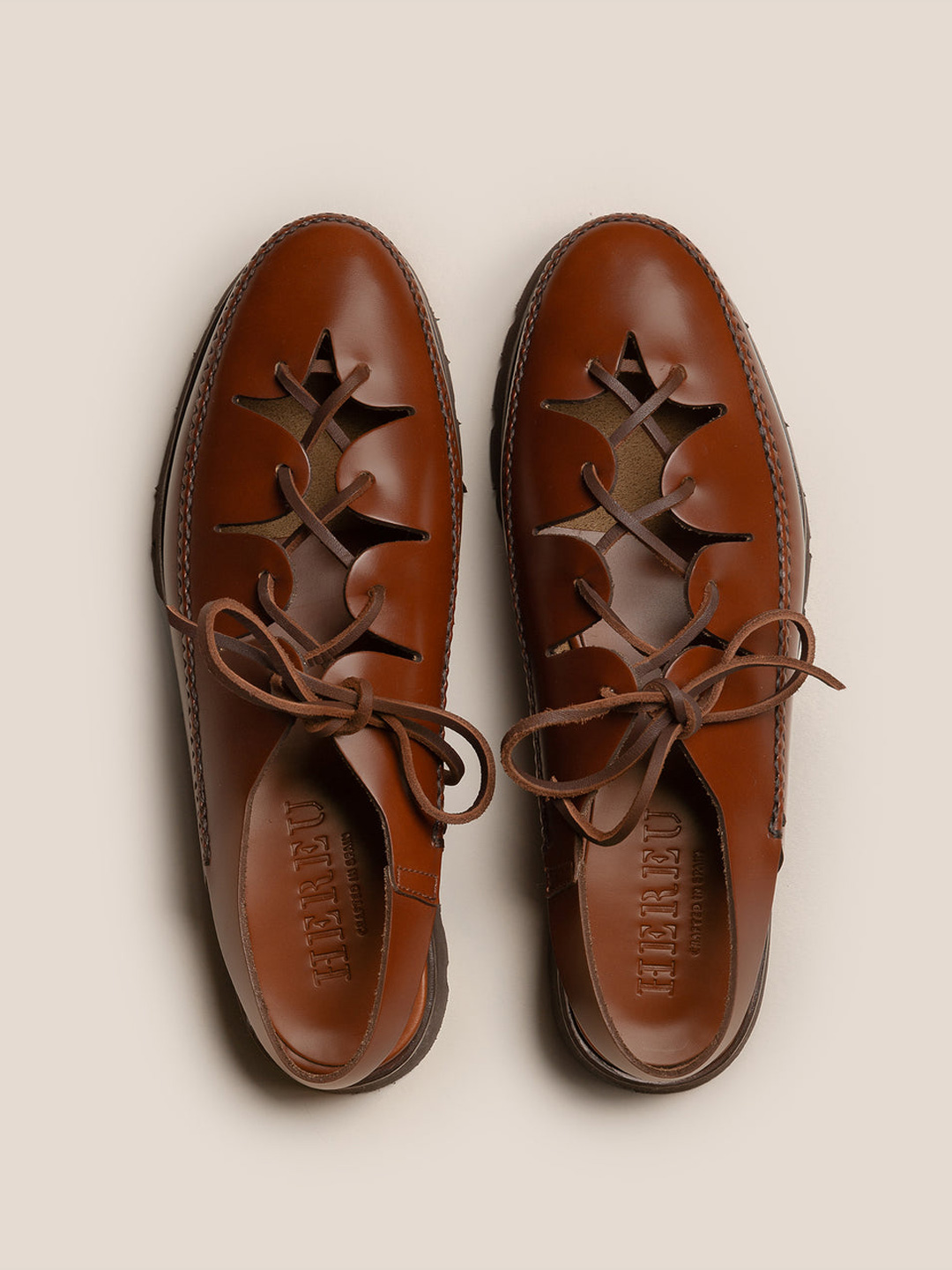 PETAL - Tread Sole Slingback Loafer - Tan