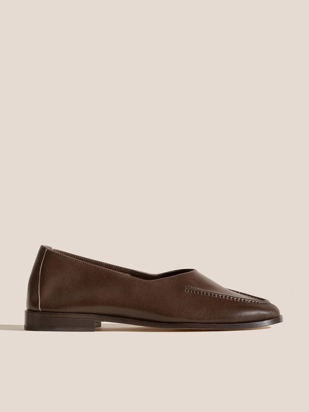 JULIOL W - Men's High Cut Deconstructed Loafer - Dark Brown