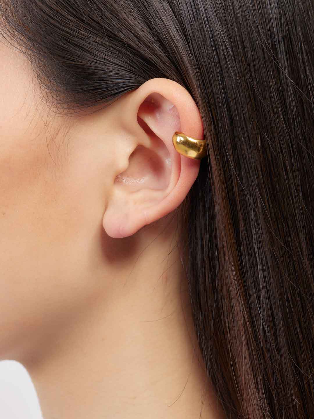 Chunky Ear Cuff - Gold