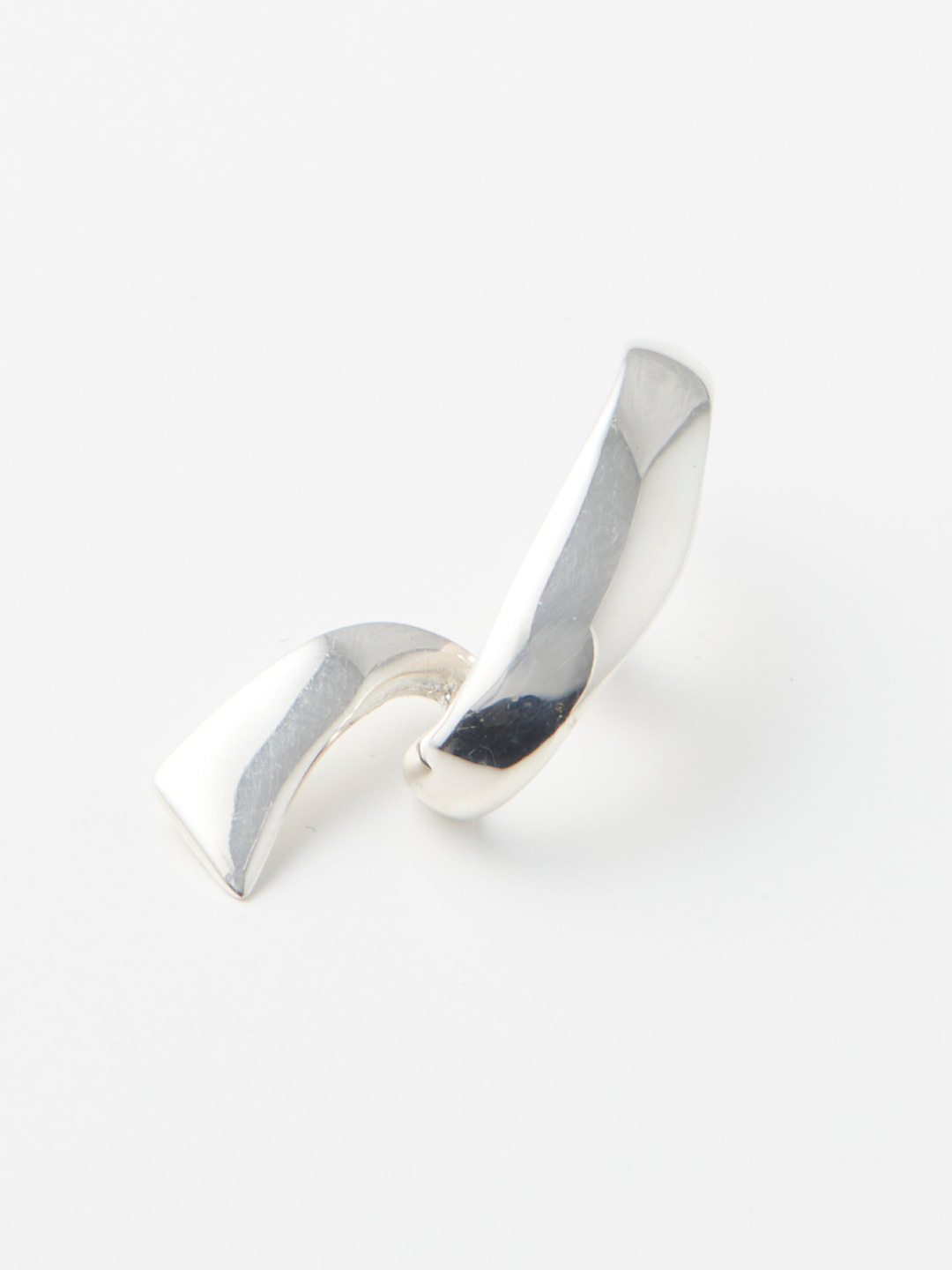 Cinta Pierced Earring - Silver