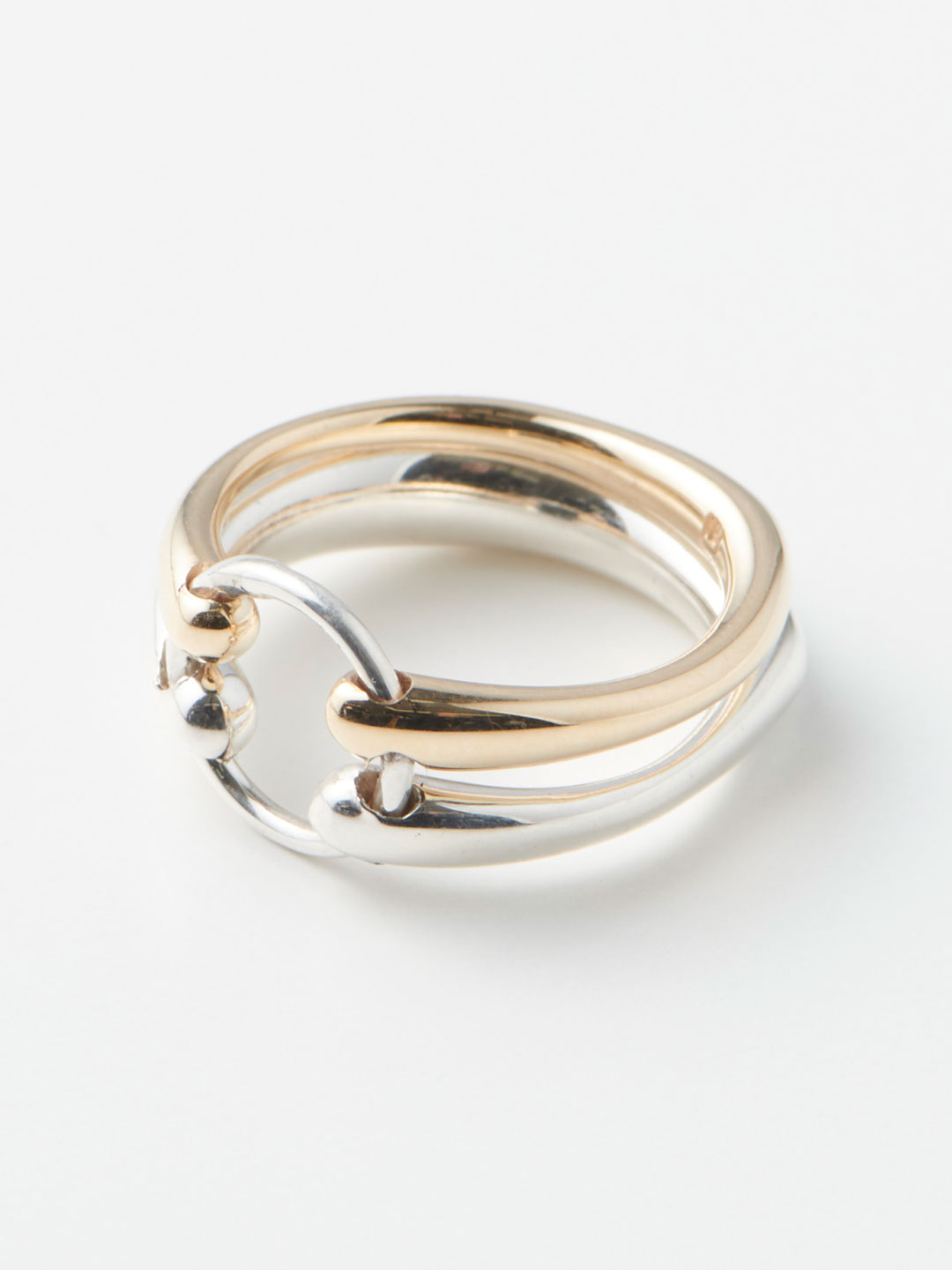 Dueto Ring - Silver/Gold