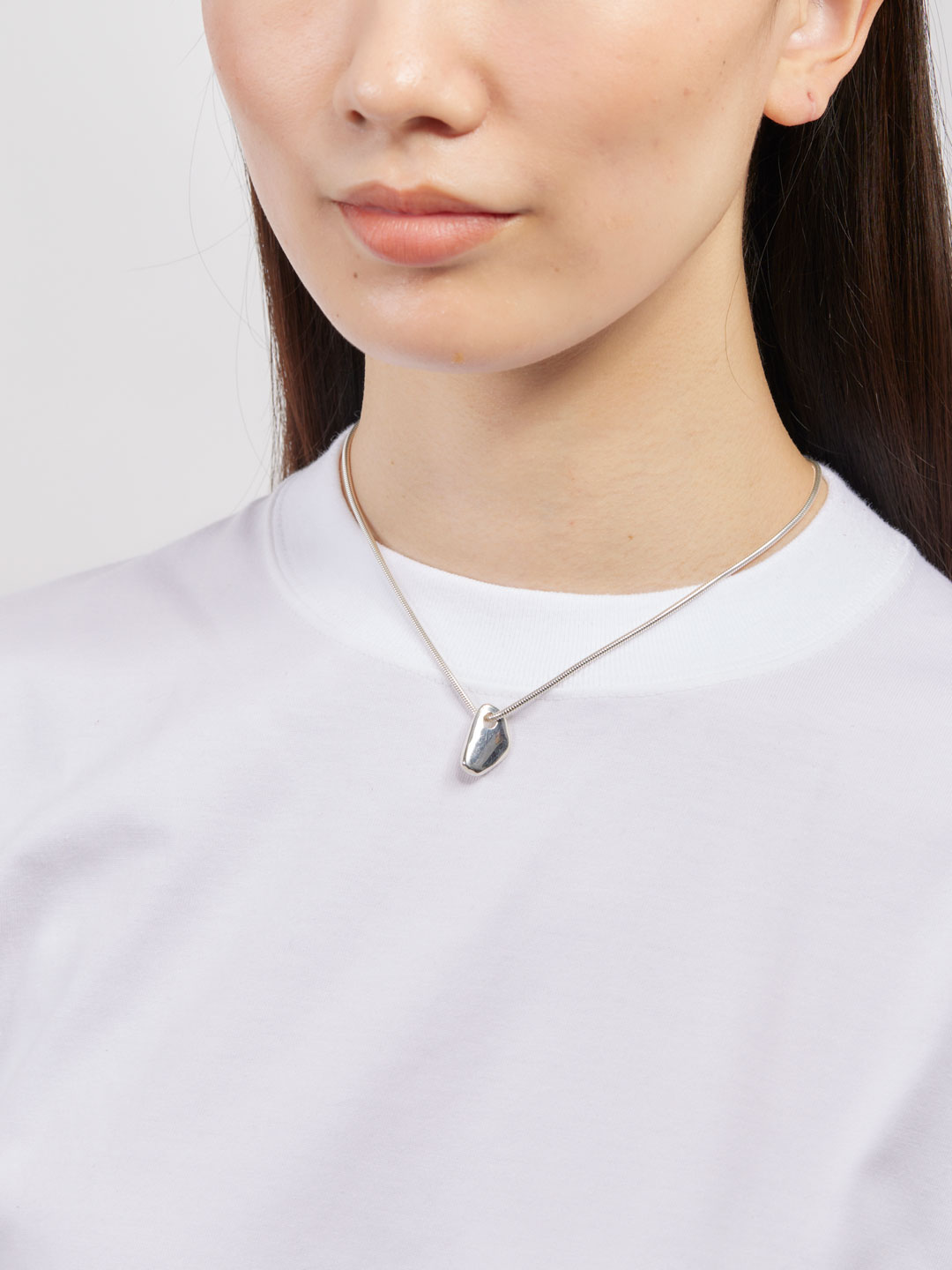 Forma Necklace - Silver