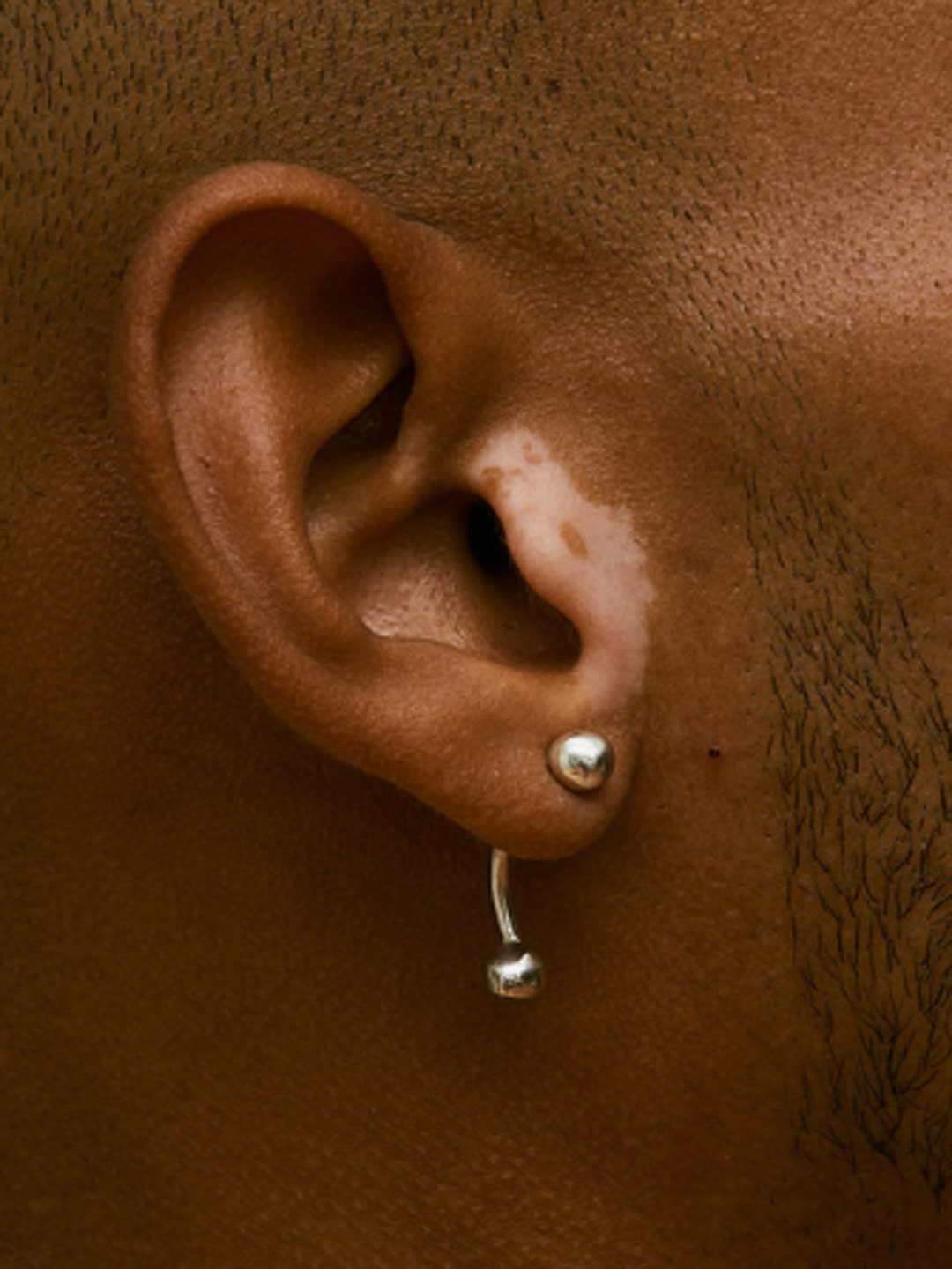 HERNAN HERDEZ(エルナンエルデス) バーベル ピアス シルバー ESCAPERS ONLINE(エスケーパーズ