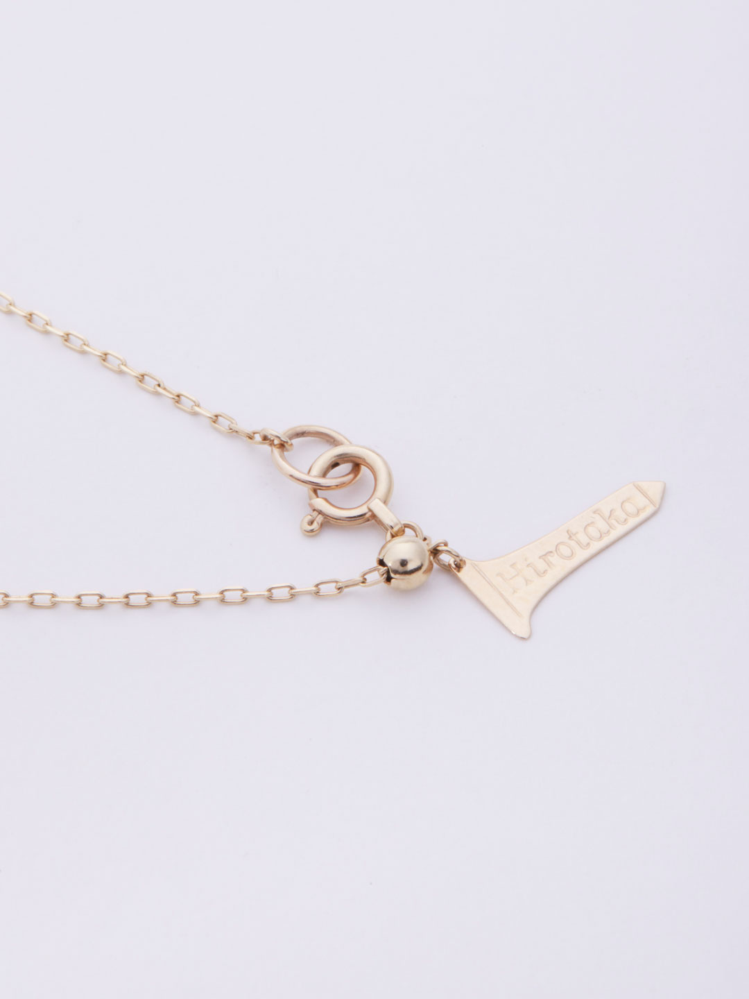 Trapeze Diamond Necklace S - Yellow Gold