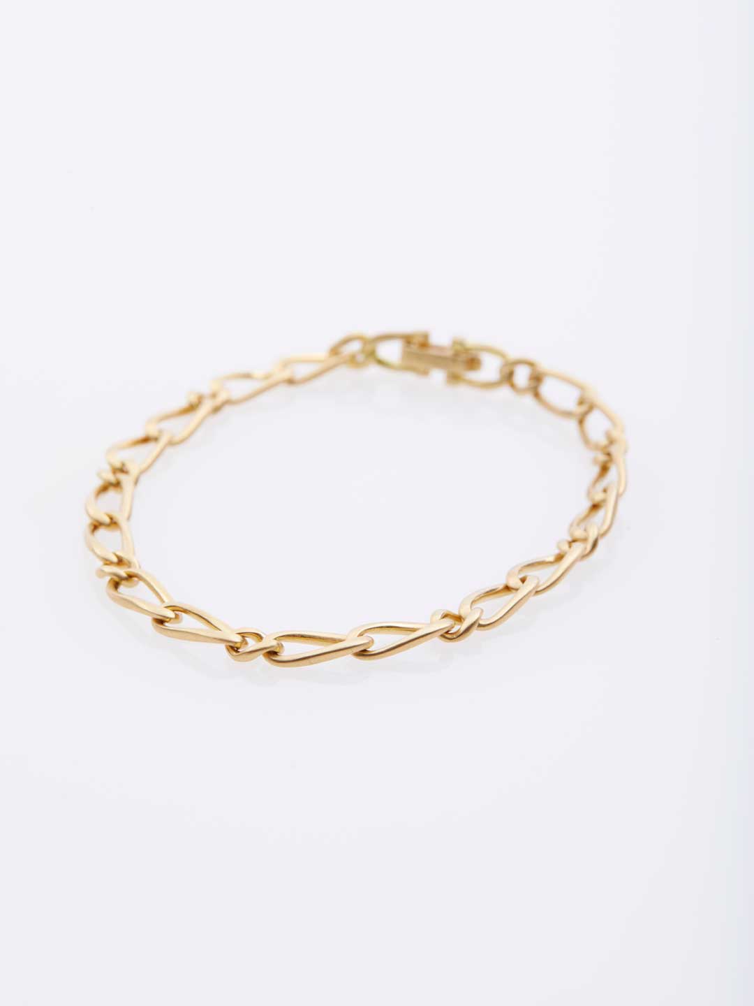 Refine 18K Gold Chain Bracelet / S – Yellow Gold