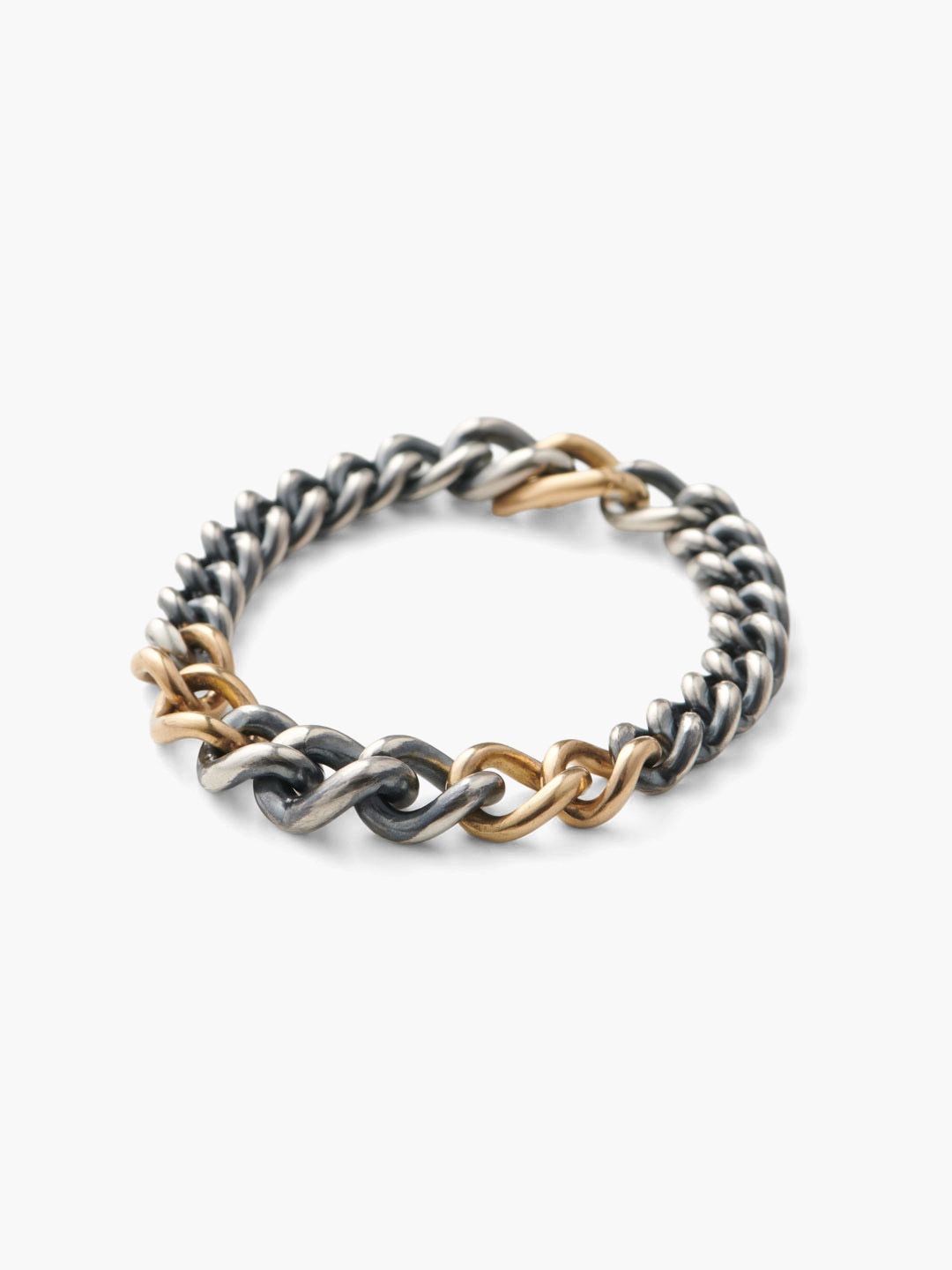 Humete Chain Bracelet 【et-BR131mNO Dia】 / 2S / S - Silver