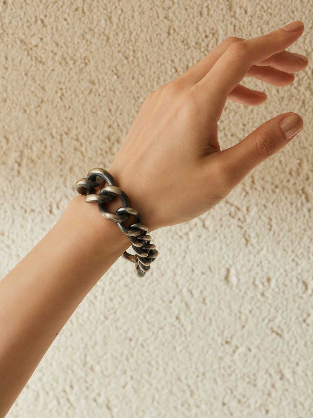 hum(ハム) | ハムエタ チェーン ブレスレット 23 - シルバー