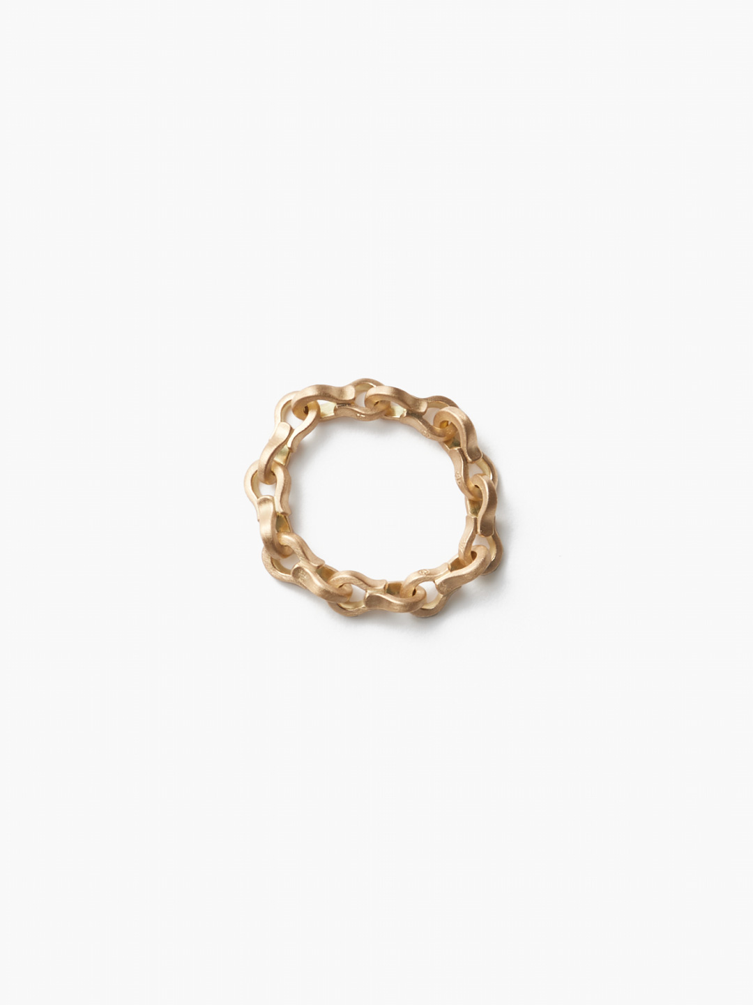 The Symbol Of Refined Metal Ring #4 - Yellow Gold