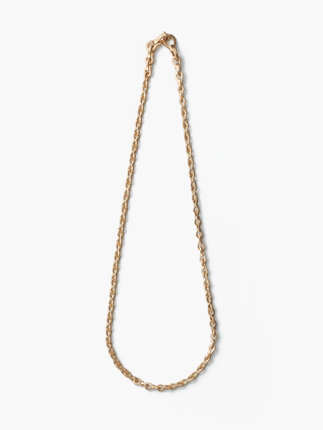 The Symbol Of Refined Metal Necklace - Yellow Gold
