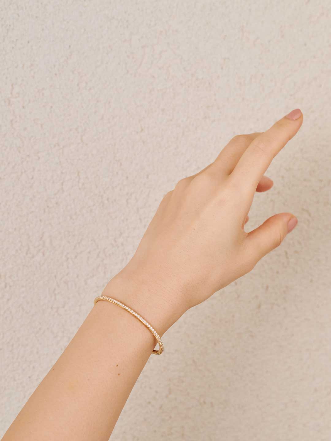 hum(ハム) | ハムエタ クラシック ダイヤモンド バングル スリム