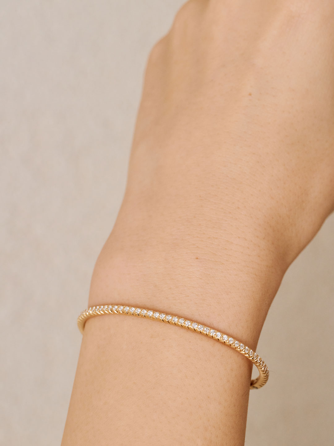 hum(ハム) | ハムエタ クラシック ダイヤモンド バングル スリム