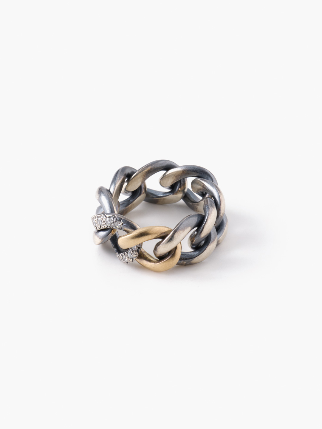 Humete Chain Ring 【MR-R1S-com】 #17- Silver