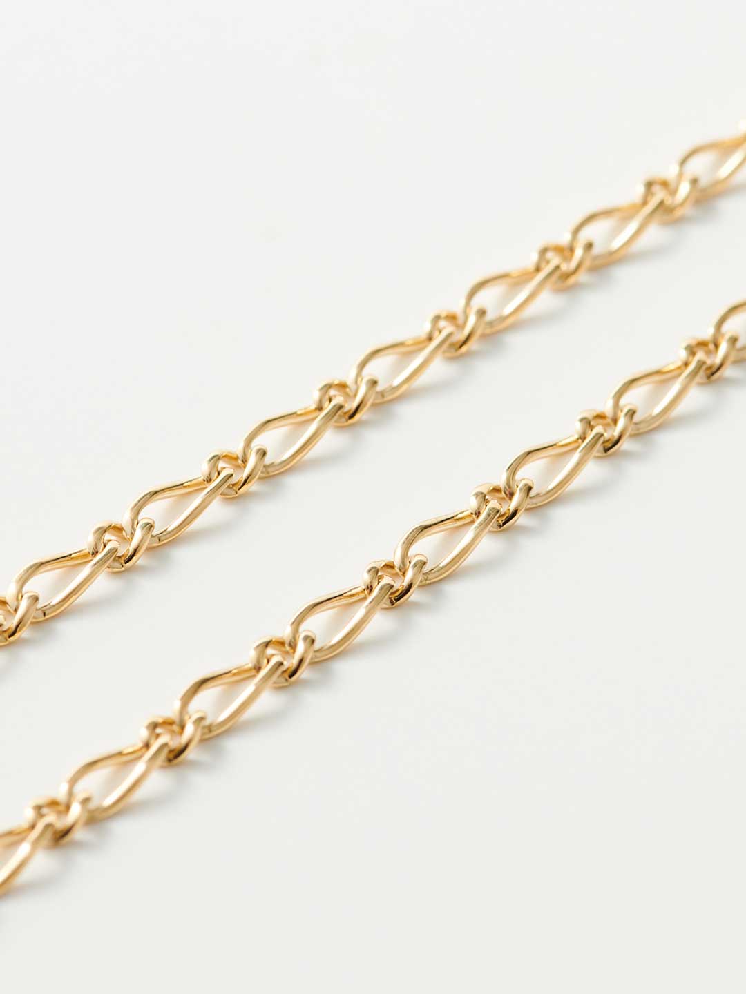 Long & Short Necklace 38cm / L&S 1:1 - Yellow Gold