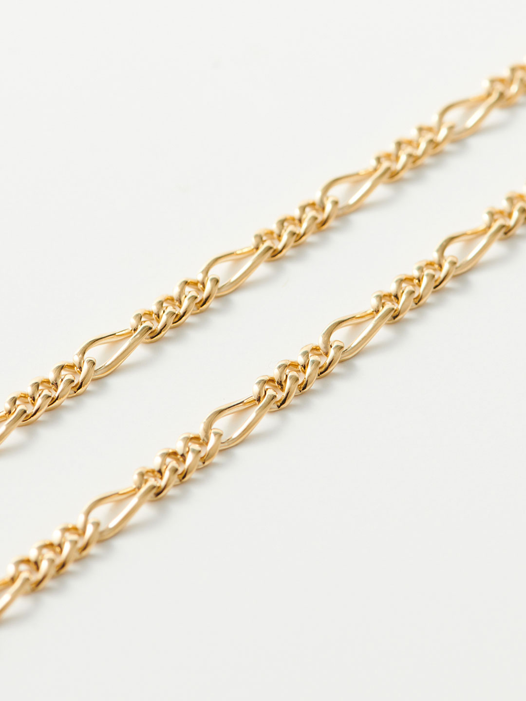 Long & Short Necklace 51cm / L&S 1:3 - Yellow Gold