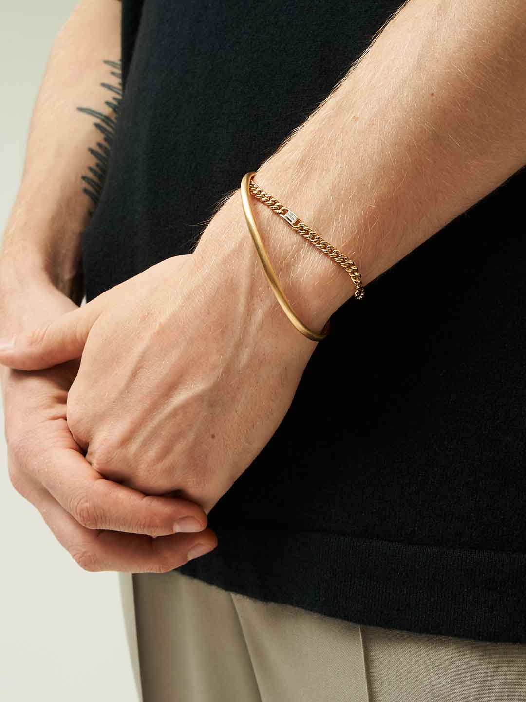 kiuna(キウナ) | ロングアンドショート ブレスレット キヘイ バケット  