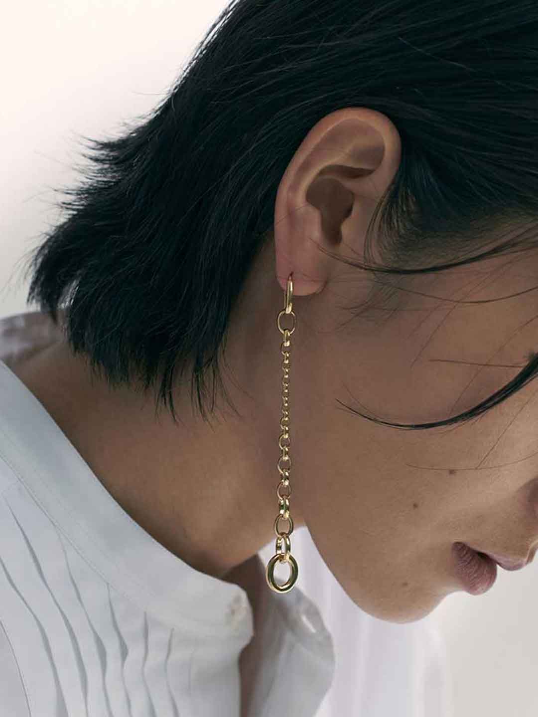 kahuna カフナ K14PG ピンクゴールド ロングピアス