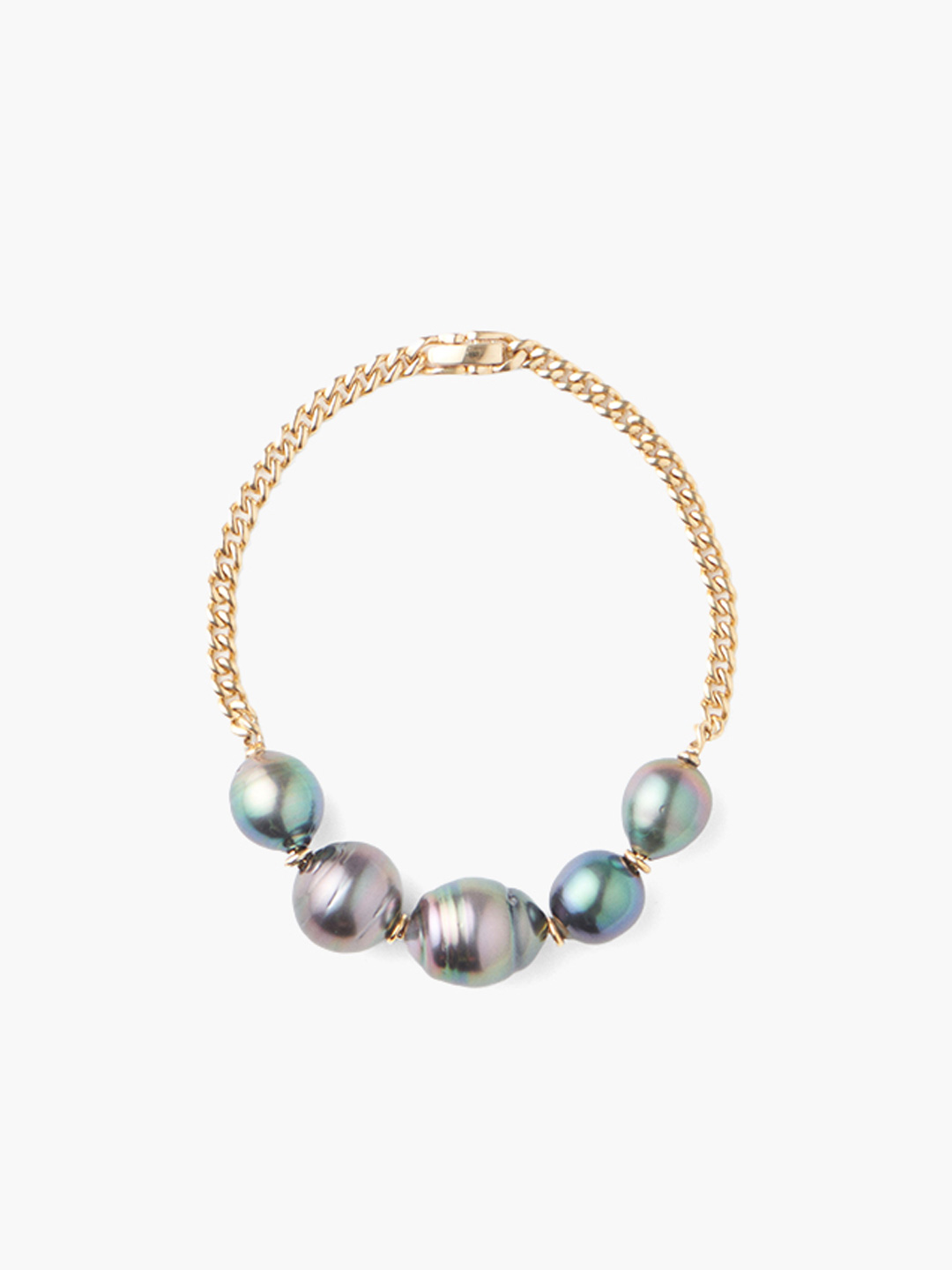 Pearl Bracelet (Sx4 / Mx1)【kp-BR6 / M - Yellow Gold