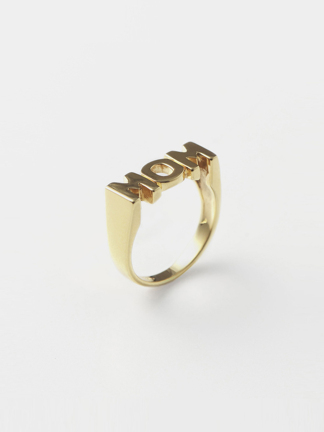 Mom Ring - Yellow Gold