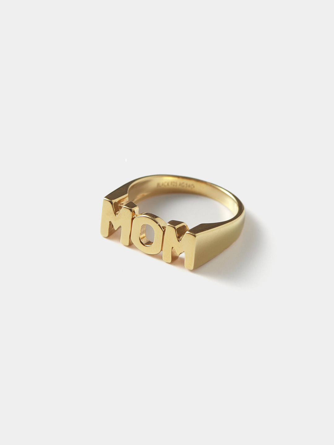 Mom Ring - Yellow Gold