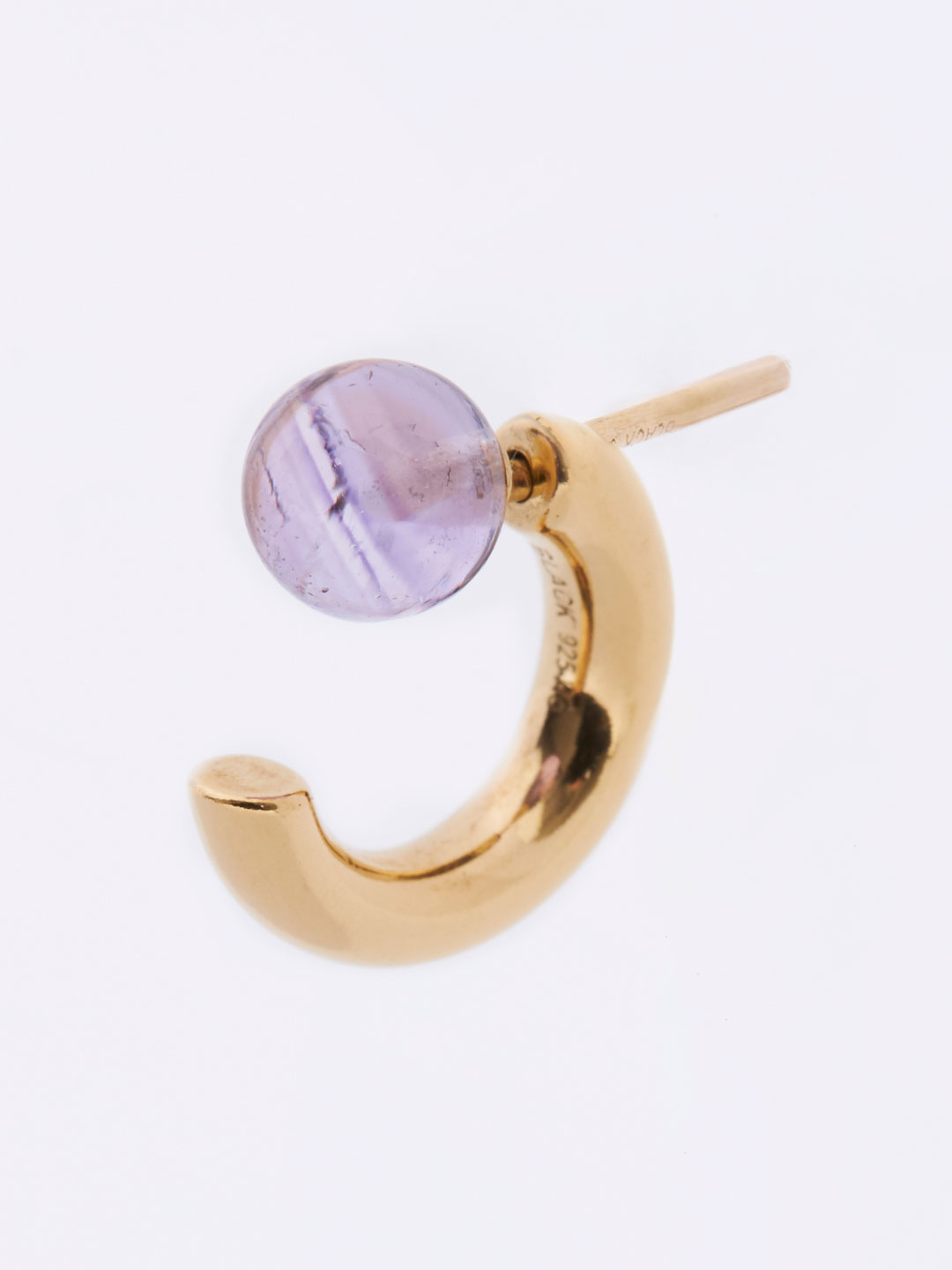 Frida Pierced Earring - Purple