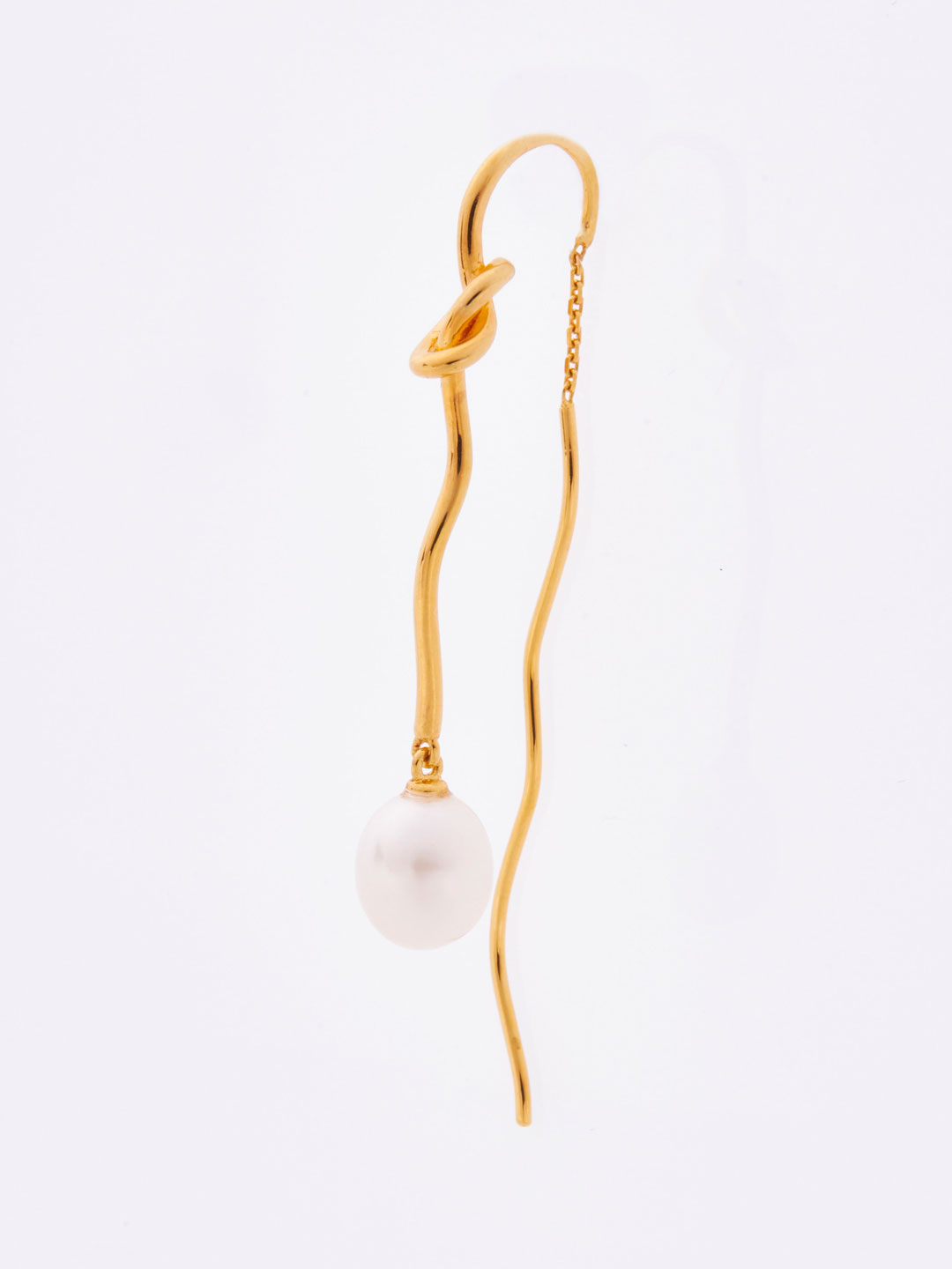 Odd Pierced Earring - Yellow Gold【MARIA BLACK × CINOH for Demi-Luxe BEAMS】
