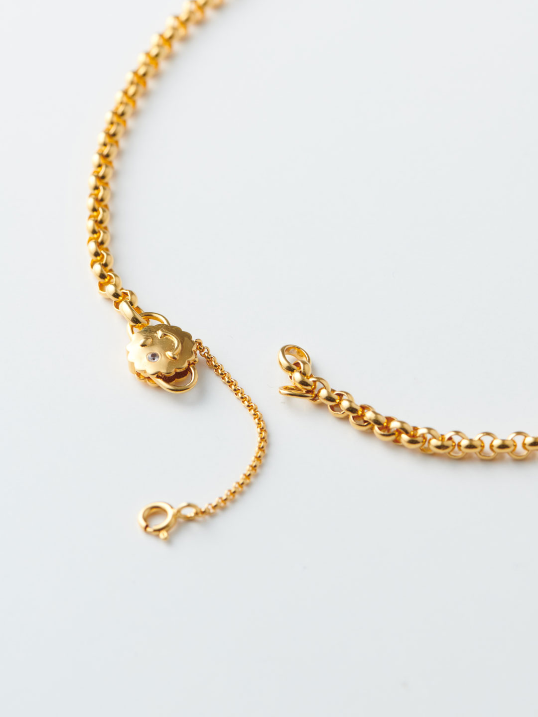 Morning After Necklace 45 - Yellow Gold