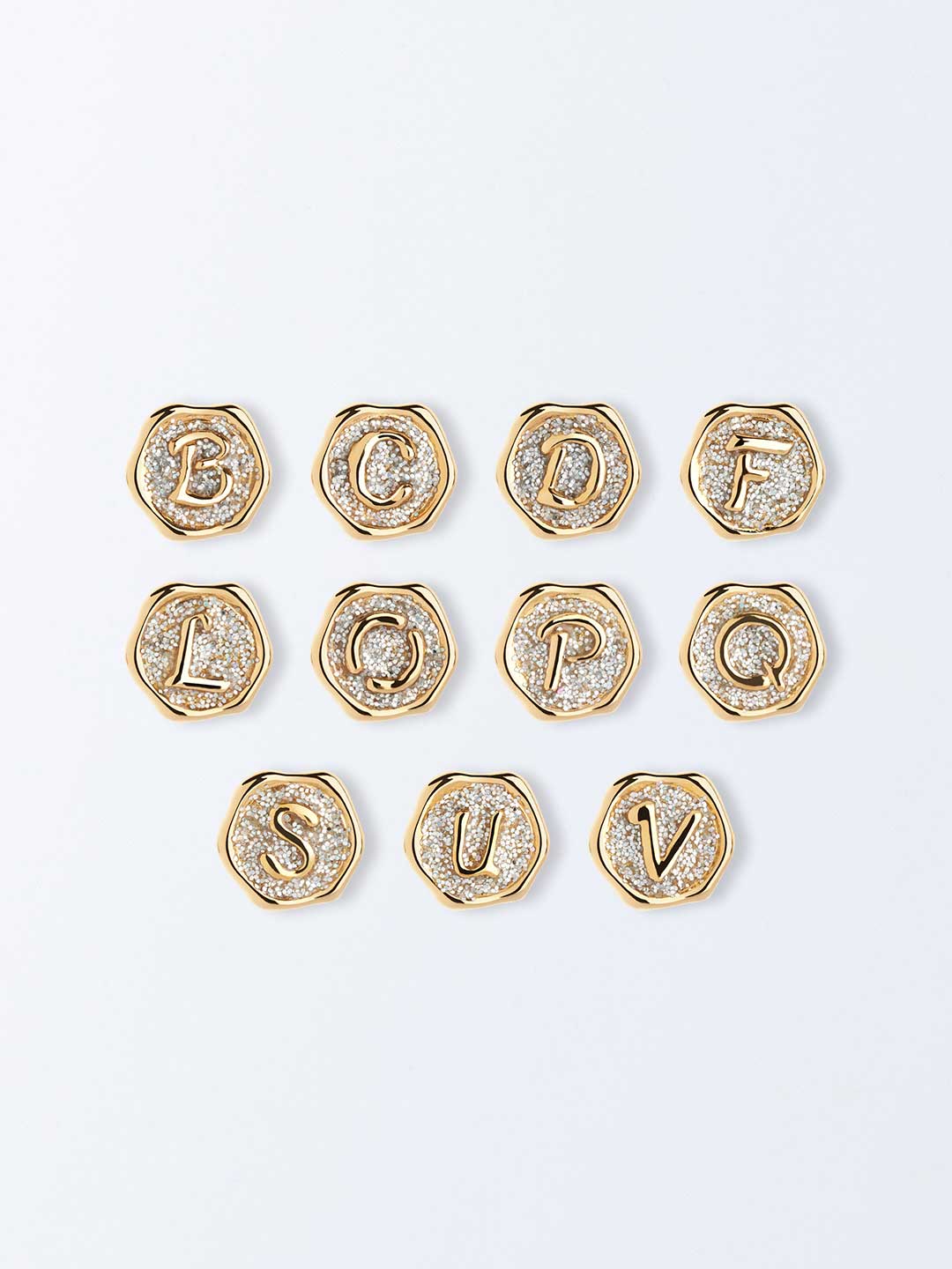 Signet Disco Coin Parts - Yellow Gold